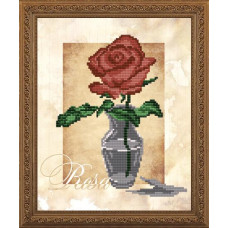 VKA4159 Троянда. ArtSolo. Схема на тканині для вишивання бісером