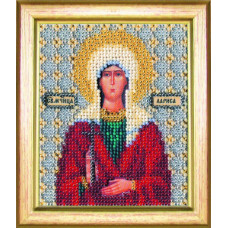 Б-1081 Ікона святої мучениці Лариси. Чарівна Мить. Набір для вишивання бісером. АКЦІЯ(Знятий з виробництва)