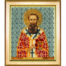 Б-1159 Ікона святого Григорія Богослова. Чарівна Мить. Набір для вишивання бісером. АКЦІЯ(Знятий з виробництва)