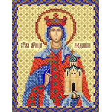 РІП-5127 Свята Мученница Людмила. Марічка. Схема на тканині для вишивання бісером