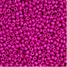 16A26 10/0 чеський бісер Preciosa, 50 г, рожевий, непрозорий крейдяний інтенсивний колір