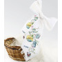 18-19/00 Чарівна мить Заготовка для вишивки рахунковим хрестиком - Бант на кошик (67% поліестер, 33% бавовна)