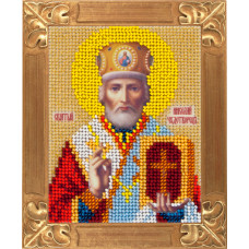 B726 Святитель Николай, архиепископ Мир Ликийских, чудотворец. Вертоградъ . Набор для вышивания б