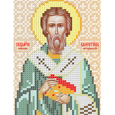 C718 Священомученик Валентин, єпископ интерамнский. Вертоградъ. Схема на тканині для вишивання бісеро