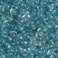 01133 10/0 чеський бісер Preciosa, 50 г, зелено-блакитний, кристальний сольгель