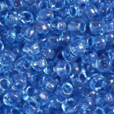 01132 10/0 чешский бисер Preciosa, 50 г, синий, кристальный сольгель