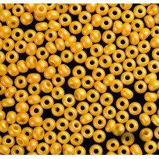 22002 10/0 чеський бісер Preciosa, 50 г, жовтий, рокайль