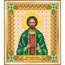 СБИ-047 Ікона Святий Іоанн Сочавський. Чарівна Мить. Схема на тканині для вишивання бісером