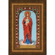 Б-1227 Ікона Божої Матері Валаамська. Чарівна Мить. Набір для вишивання бісером. АКЦІЯ(Знятий з виробництва)