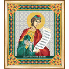 СБИ-075 Ікона св. пророк Даниїл. Чарівна Мить. Схема на тканині для вишивання бісером