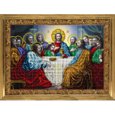 30415 Краса і творчість Заготовка для вишивки бісером - Таємна вечеря 2, 25,9х18 см (схема на шовку) 30415 Краса і творчість Заготовка для вишивки бісером - Таємна вечеря 2, 25,9х18 см (схема на шовку)