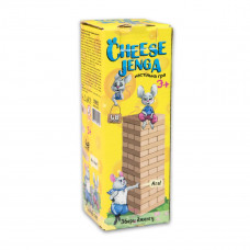 30718 Cheese Jenga 48 брусків. Strateg. Настільна гра українською мовою (Стратег)