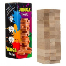 30964 Jenga Fiesta, 19-6,7-6,7 см. Strateg. Настільна гра українською мовою (Стратег)