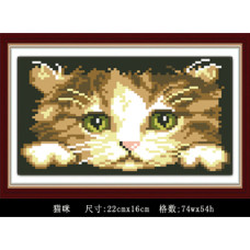 7089 Кошеня. DIY. Набір для малювання камінням(Знятий з виробництва)