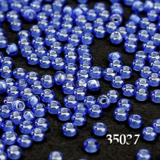 35037 10/0 чеський бісер Preciosa, 50 г, волошковий