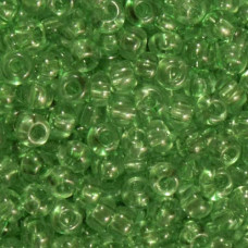 01162 10/0 чешский бисер Preciosa, 50 г, зеленый, кристальный сольгель