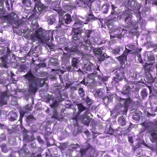 01122 10/0 чешский бисер Preciosa, 50 г, фиолетовый, кристальный сольгель