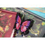 4007 ФрузелОк Набір для вишивки рахунковим хрестиком по пластику - Іграшка Метелик 6x10 см