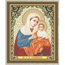 VIA4243 Урюпинская Ікона Божий Матері. ArtSolo. Схема на тканині для вишивання бісером