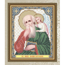 VIA5116 Святий Апостол Іоанн Богослов. ArtSolo. Схема на тканині для вишивання бісером