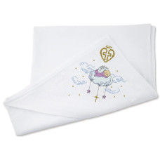 732-18/09 Чарівна мить Заготовка для вишивки хрестиком - Крижма для хрещення, 0,87x0.7 см