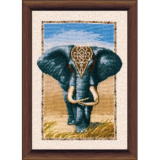 289 Африканський слон. Чарівна Мить. Набір для вишивання нитками