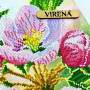 А3Н_586 Virena Заготовка для вишивки бісером - Яблуневий цвіт 36,5x27 см (габардин)