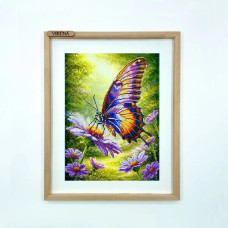 А3Н_589 Virena Заготовка для вишивки бісером - Метелик 36,5x27 см (габардин) А3Н_589 Virena Заготовка для вишивки бісером - Метелик 36,5x27 см (габардин)