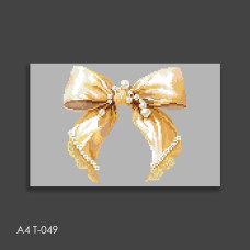 А4 Т-049 Кольорова Термоналіпка для вишивки бісером або нитками 18x29 см