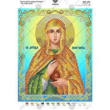 А4Р_159 Св. Анастасія. Virena. Схема на тканині для вишивання бісером