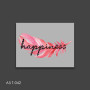 А5 Т-042 Кольорова Термоналіпка для вишивки бісером або нитками - Happines, 14x18 см
