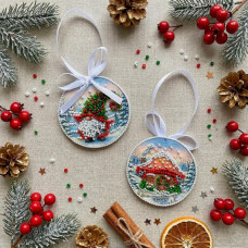 ABT-063 Абрис Арт Набір для вишивки бісером - Іграшка Лісове диво 6,6x6,6 см (ABT-063)