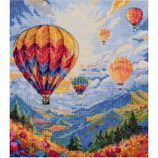 AH-304 Абрис Арт Набір для вишивки рахунковим хрестиком - Політ на зустріч сонцю 25x29 см, Aida 14 ct (АН-304)