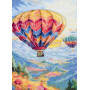 AH-304 Абрис Арт Набір для вишивки рахунковим хрестиком - Політ на зустріч сонцю 25x29 см, Aida 14 ct (АН-304)