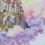 AH-323 Абрис Арт Набір для вишивки рахунковим хрестиком - Повітряне королівство 18x18 см, Aida 14 ct (АН-323)