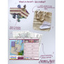 AHB-003 Абрис Арт Набір для вишивки хрестиком - Сумка-шопер Весняна ніжність 38x42 см (домоткане полотно)