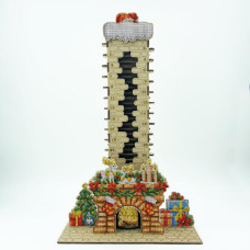 АК_102 Virena Заготовка для вишивки бісером по дереву - Адвент календар 29,5x46,5х10 см