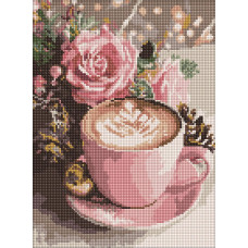 AMO20009 Ideyka Алмазна мозаїка - Новорічне капучино 30х40 см (круглі, на підрамнику, АМО-20009) ©art_selena_ua AMO20009 Ideyka Алмазна мозаїка - Новорічне капучино 30х40 см (круглі, на підрамнику, АМО-20009) ©art_selena_ua