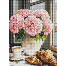 AMO20309 Ideyka Алмазна мозаїка - Яскравий букет гортензій, 30x40 см (круглі, на підрамнику AMO20309) ©art_selena_ua AMO20309 Ideyka Алмазна мозаїка - Яскравий букет гортензій, 30x40 см (круглі, на підрамнику AMO20309) ©art_selena_ua