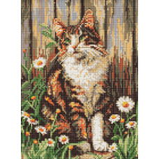 AMO20351 Ideyka Алмазна мозаїка - Погляд милого кота, 30x40 см (круглі, на підрамнику AMO20351) ©art_selena_ua AMO20351 Ideyka Алмазна мозаїка - Погляд милого кота, 30x40 см (круглі, на підрамнику AMO20351) ©art_selena_ua
