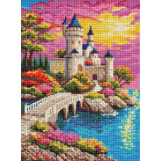 AMO20395 Ideyka Алмазна мозаїка - Казковий світанок, 30x40 см (круглі, на підрамнику AMO20395) ©art_selena_ua AMO20395 Ideyka Алмазна мозаїка - Казковий світанок, 30x40 см (круглі, на підрамнику AMO20395) ©art_selena_ua