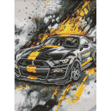 AMO8237 Ideyka Алмазна мозаїка - Спортивний стиль 30х40 (круглі, на підрамнику, АМО-8237) ©art_selena_ua