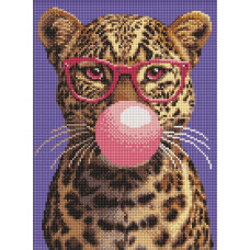 AMO8245 Ideyka Алмазна мозаїка - Дика бульбашка 30х40 см (круглі, на підрамнику, АМО-8245) ©art_selena_ua