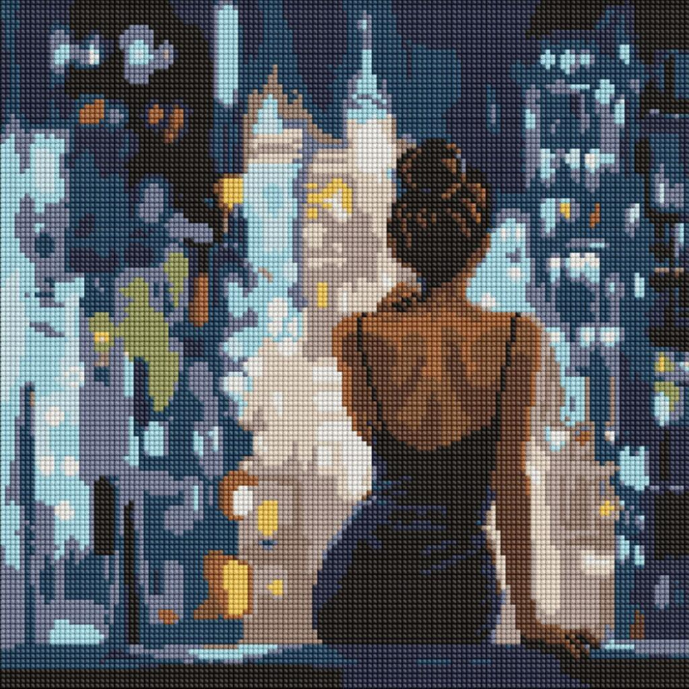 AMO8286 Ideyka Алмазна мозаїка - Кінець вечірки 40х40 см (круглі, на підрамнику, АМО-8286) ©art_selena_ua AMO8286 Ideyka Алмазна мозаїка - Кінець вечірки 40х40 см (круглі, на підрамнику, АМО-8286) ©art_selena_ua