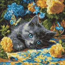 AMO8340 Ideyka Алмазна мозаїка - Кошеня блакитнооке 40х40 см (круглі, на підрамнику, АМО-8340) ©art_selena_ua AMO8340 Ideyka Алмазна мозаїка - Кошеня блакитнооке 40х40 см (круглі, на підрамнику, АМО-8340) ©art_selena_ua