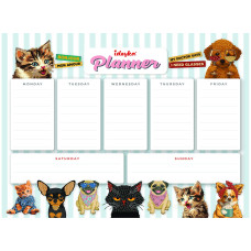 AMP20061 Ideyka Алмазна мозаїка - Планер Домашні улюбленці , 32x40 см (стрази, магнітна основа, AMP20061) ©art_selena_ua