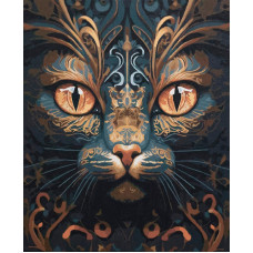 APN-003 Абрис Арт Картина за номерами - Погляд чаклунки, 40x50 см