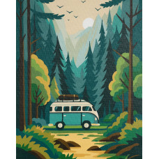APN-006 Абрис Арт Картина за номерами - Жага пригод, 40x50 см