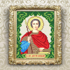 АТ6107 ArtSolo Набір алмазного живопису - Ікона Св. Великомученик Дмитрій Солунський 14x18 см
