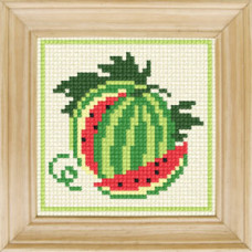 B76 Кавун. Чарівниця. Набір для вишивання нитками на канві з нанесеним малюнком(Знятий з виробництва) B76 Кавун. Чарівниця. Набір для вишивання нитками на канві з нанесеним малюнком(Знятий з виробництва)